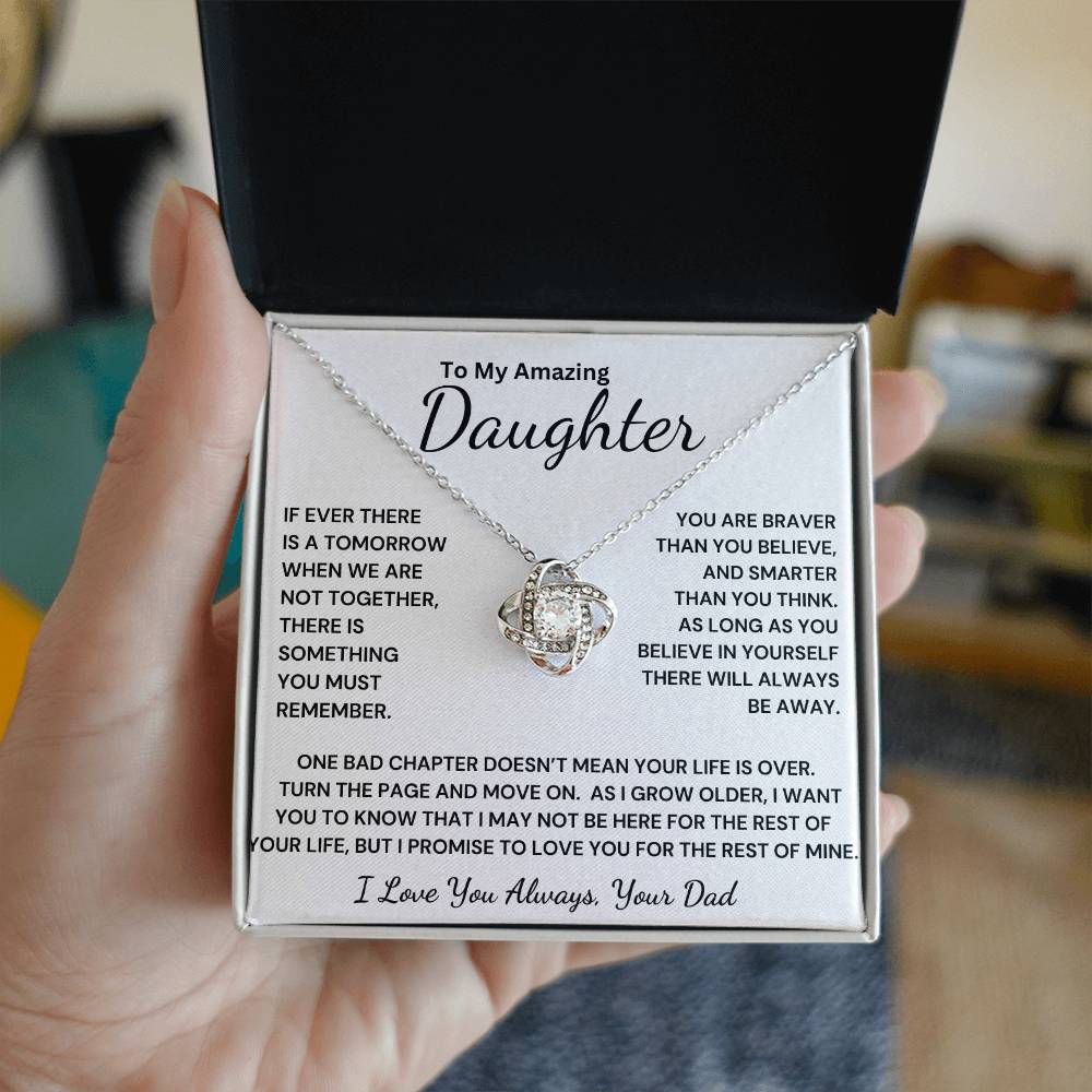 Daughter - You Are Amazing Necklace