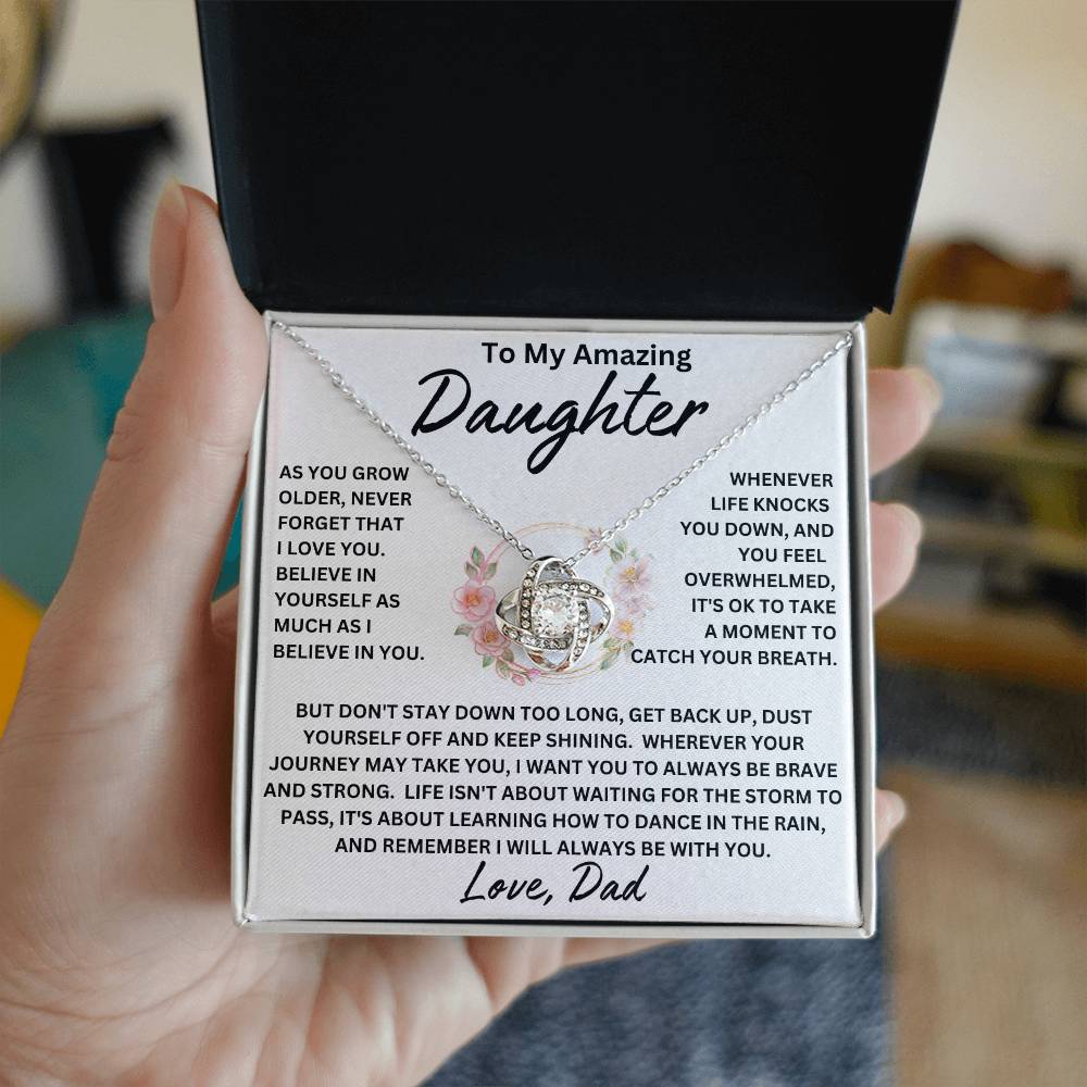 Daughter - My Amazing Daughter Necklace