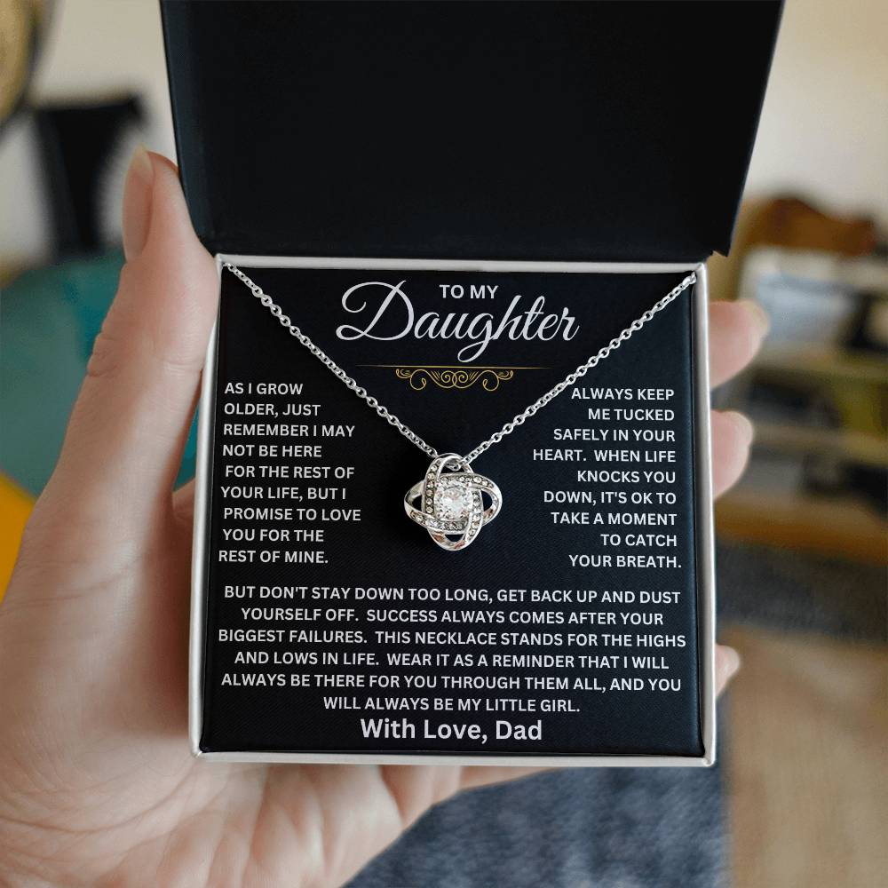 Daughter - Safe In My Heart Necklace