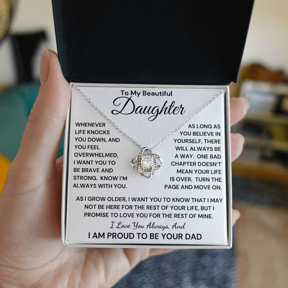 Daughter - As Long As You Believe Necklace