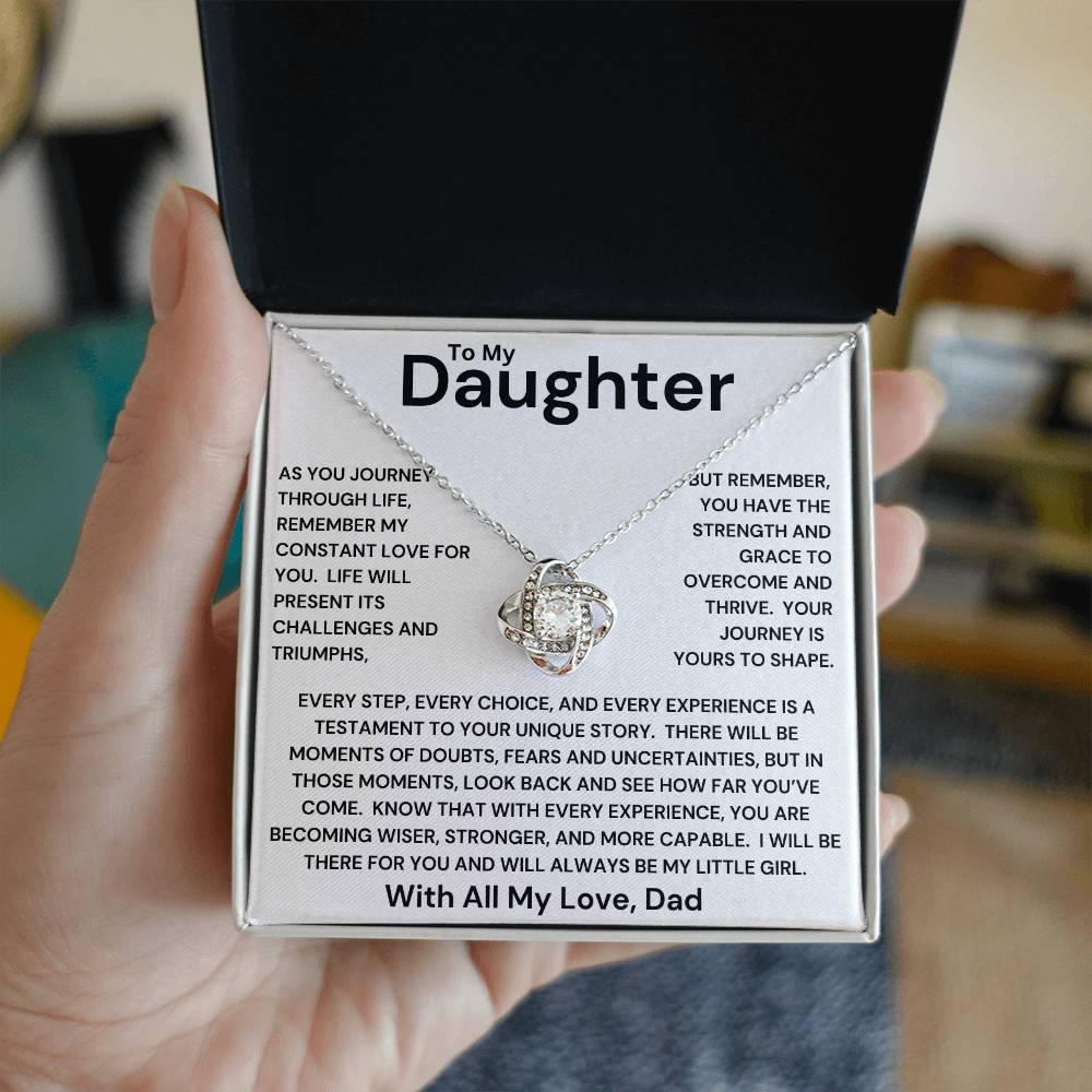 Daughter - Your Journey Necklace