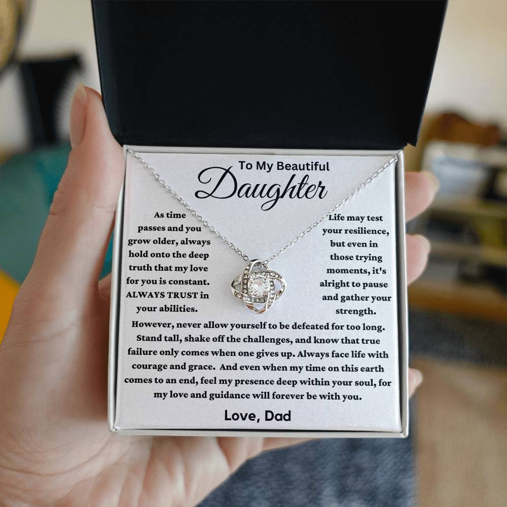 Daughter-Feel My Presence Necklace