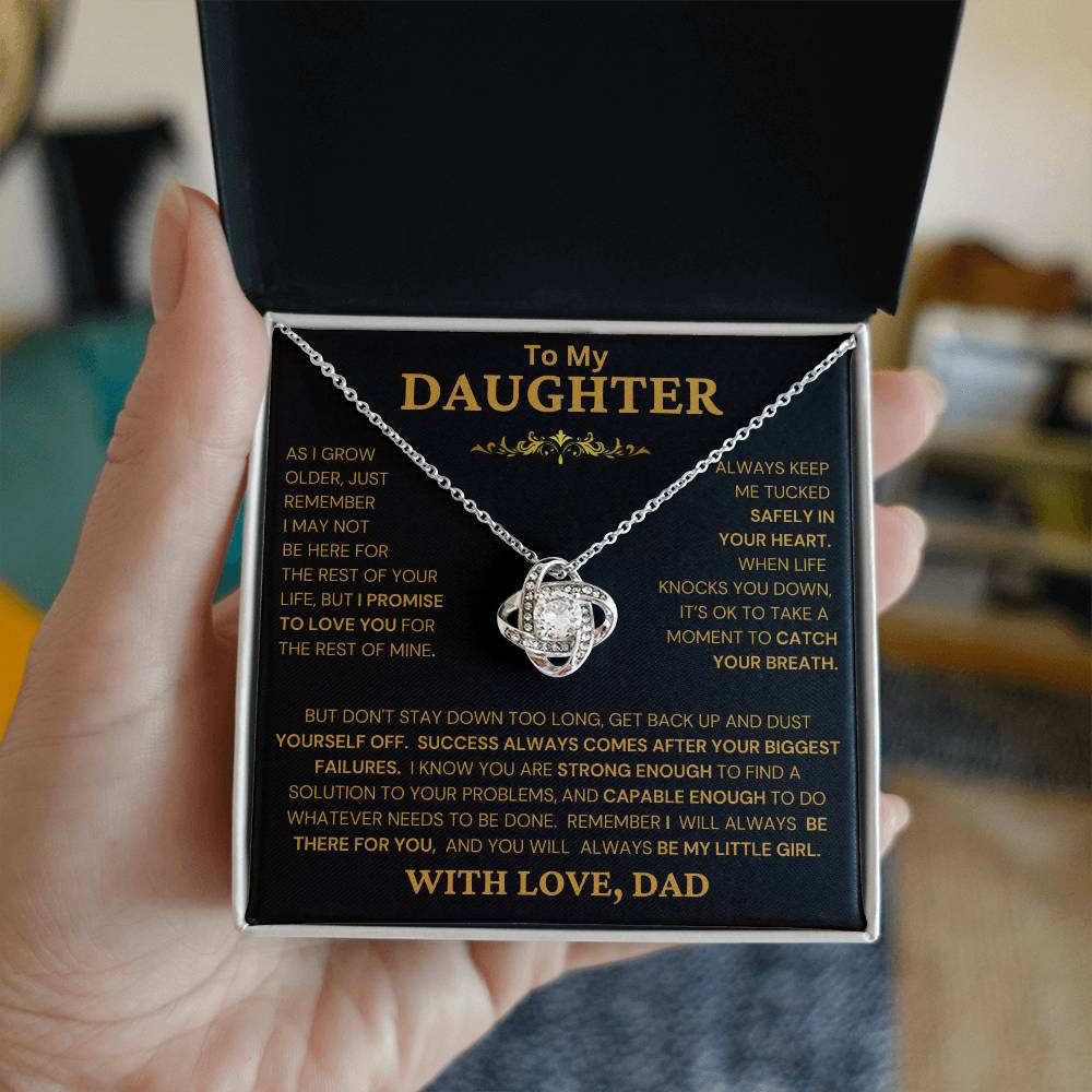 Daughter - My Little Girl Necklace