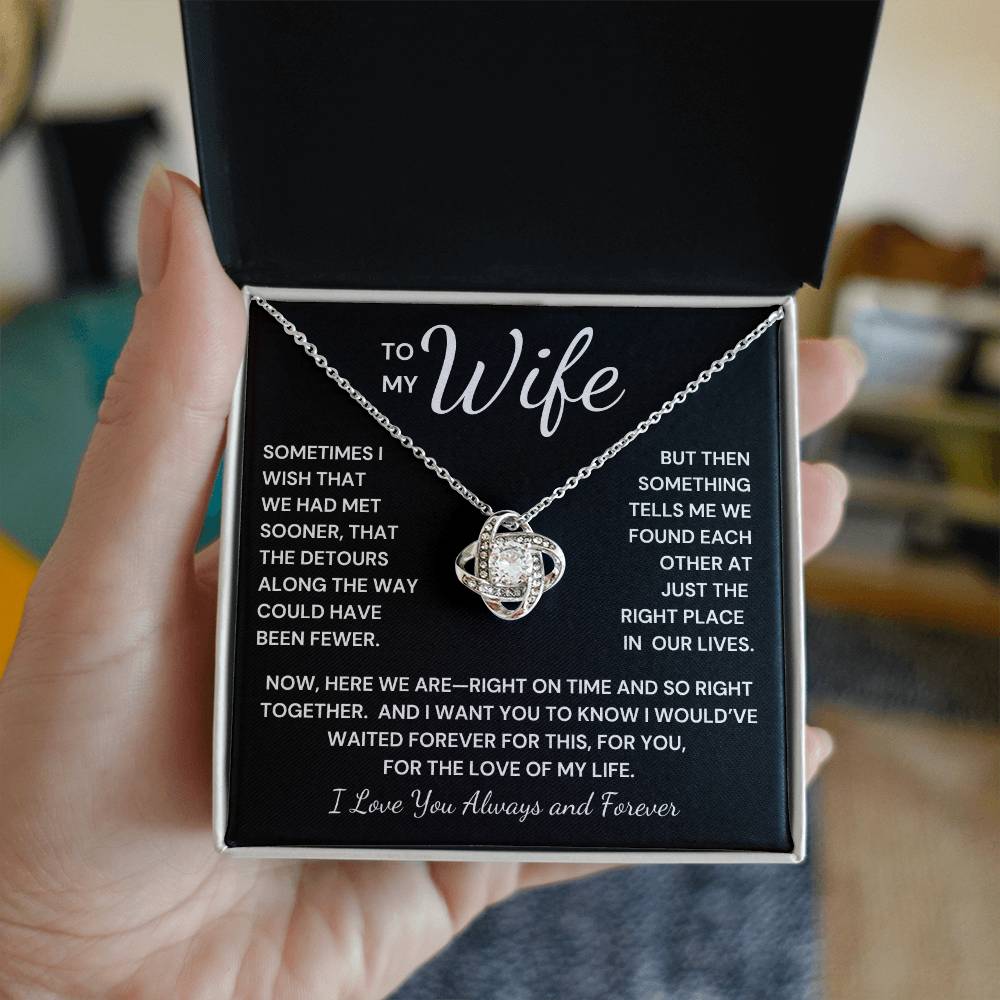 Wife - Here We Are Together Necklace