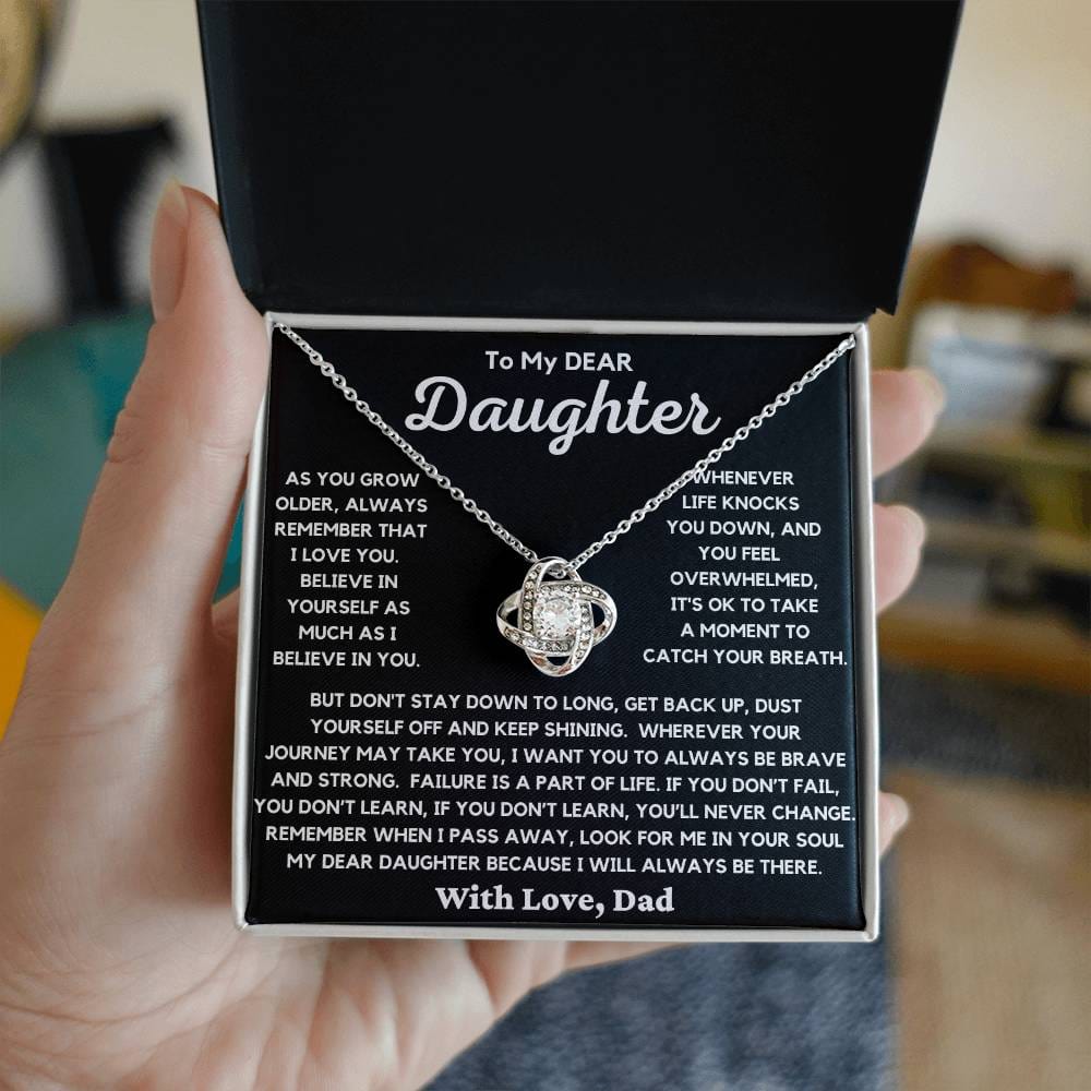 Daughter-Remember I Love You Necklace