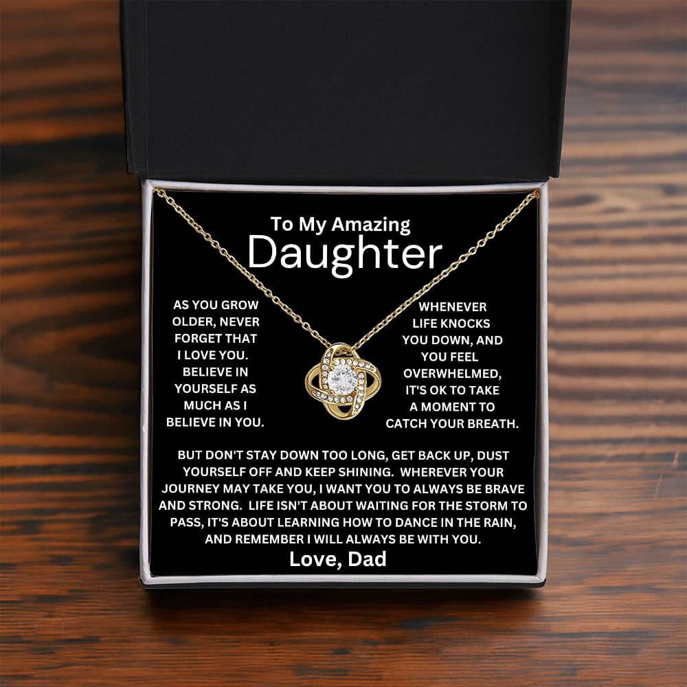 Daughter-I Will Always Be With You Necklace (Limited Supply)