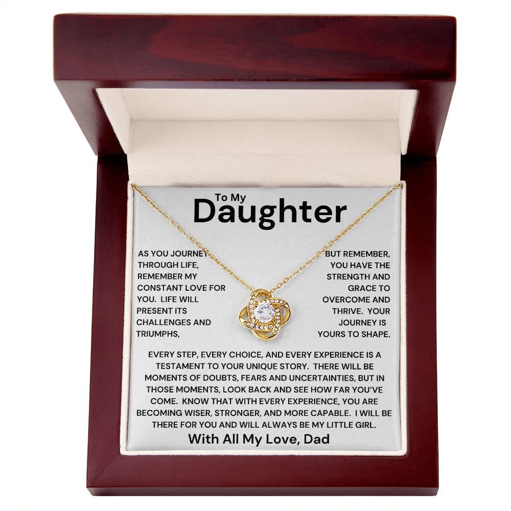 Daughter - Your Journey Necklace