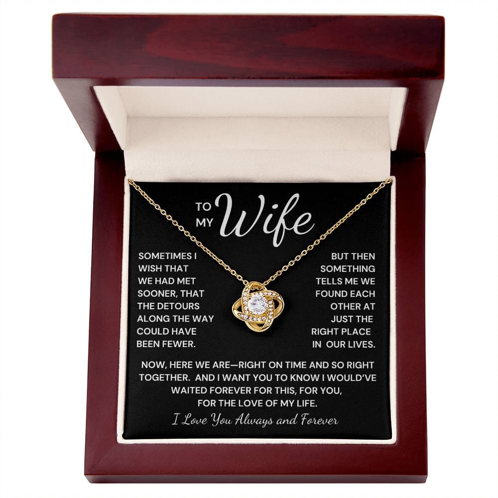 Wife - Here We Are Together Necklace