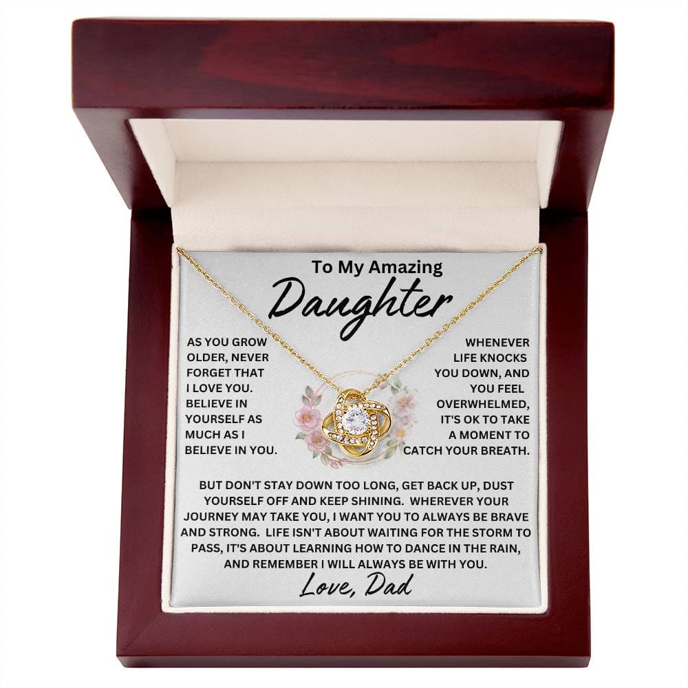 Daughter - My Amazing Daughter Necklace