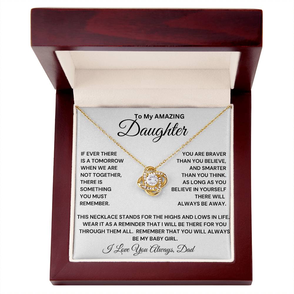 Daughter - Highs And Lows Of Life Necklace