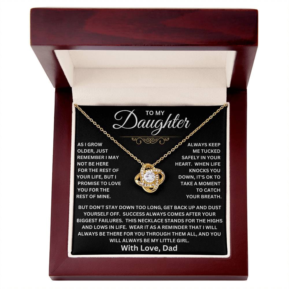 Daughter - Safe In My Heart Necklace