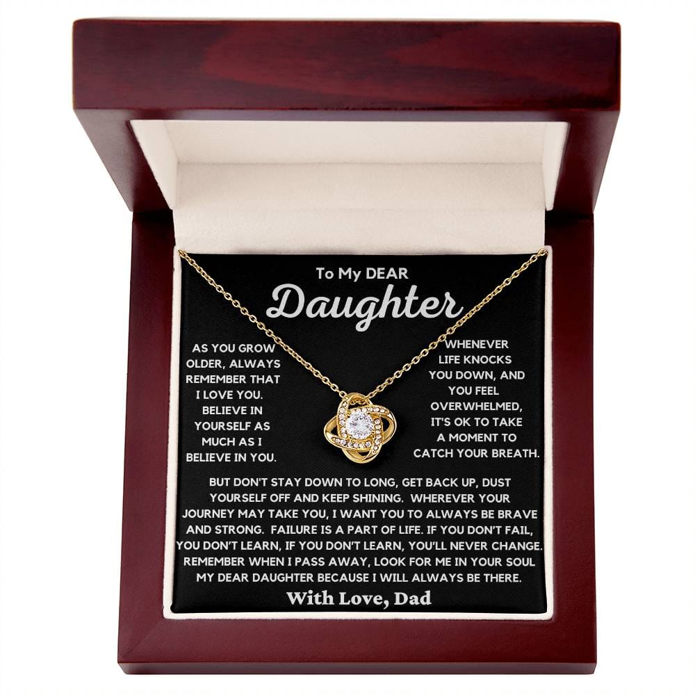 Daughter-Remember I Love You Necklace