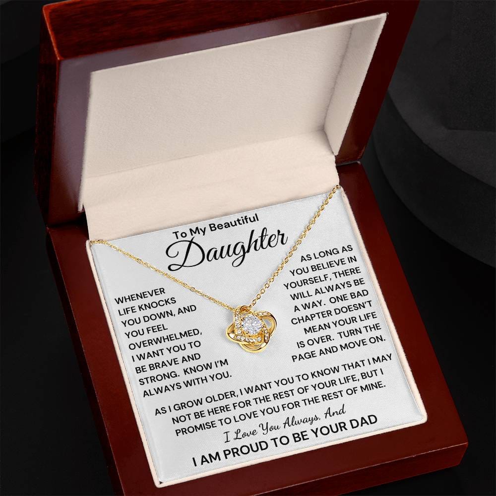 Daughter - As Long As You Believe Necklace