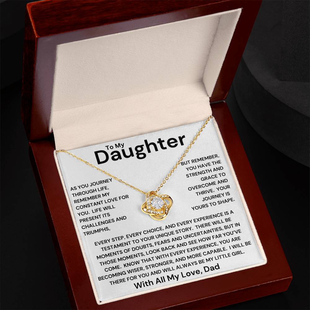 Daughter - Your Journey Necklace