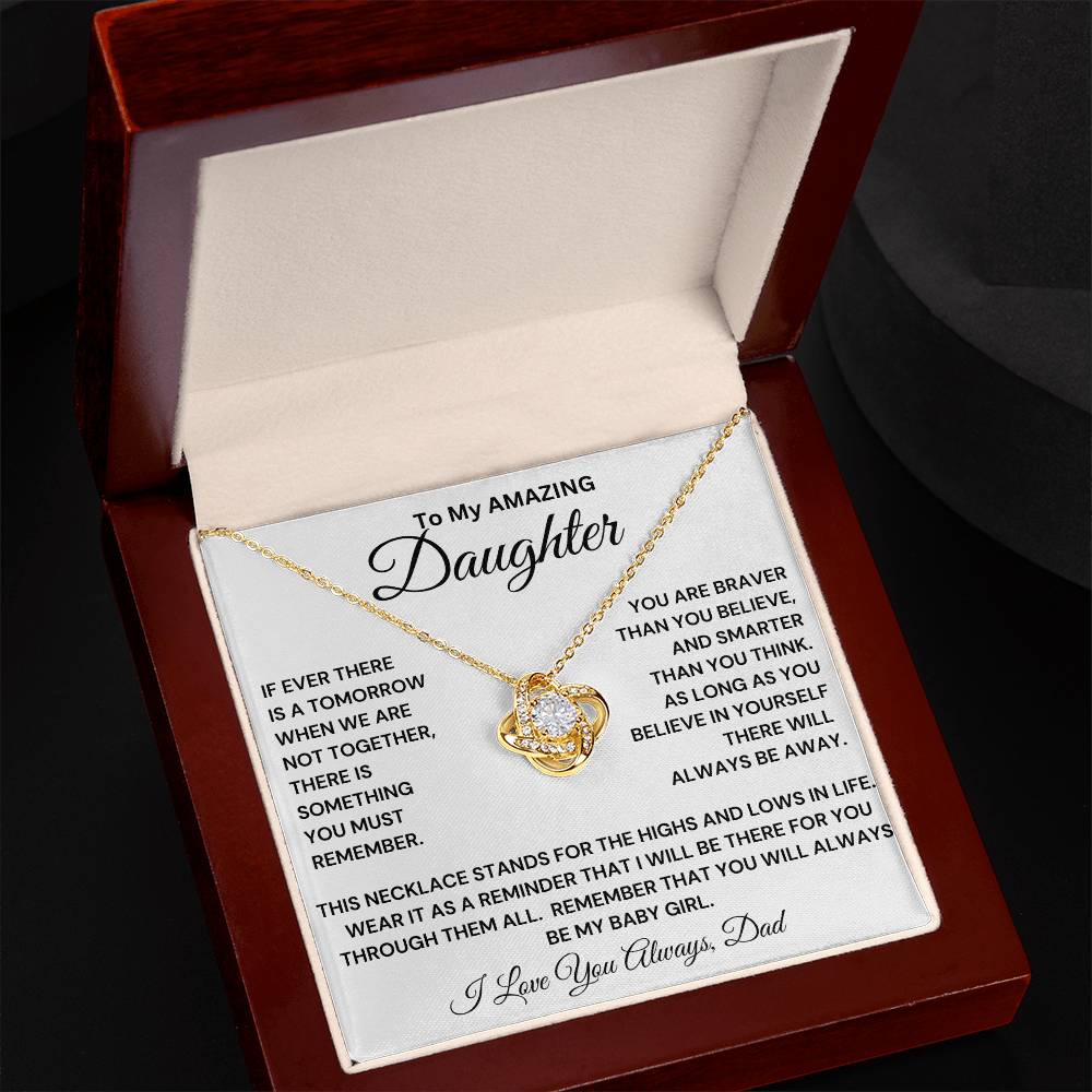 Daughter - Highs And Lows Of Life Necklace