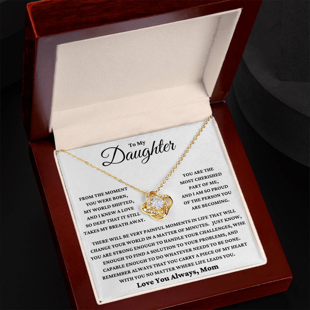 Daughter-Most Cherished Part Of Me Necklace