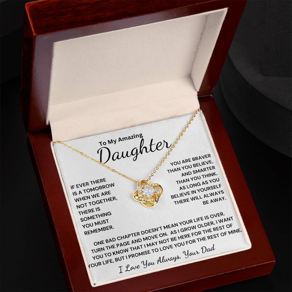 Daughter - You Are Amazing Necklace