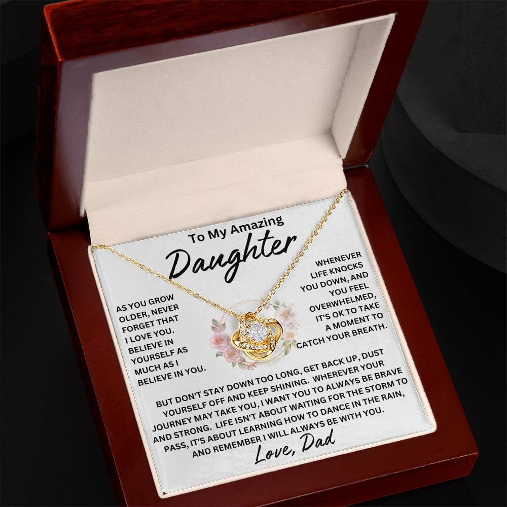 Daughter - My Amazing Daughter Necklace