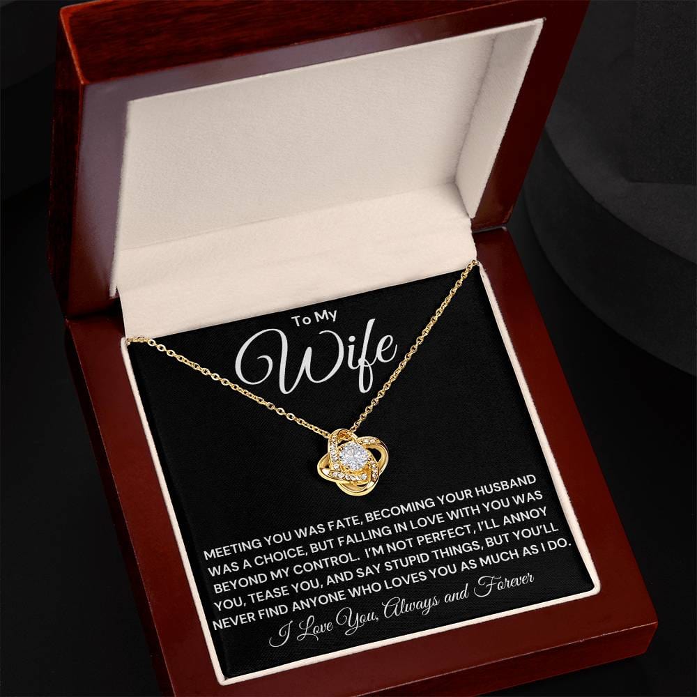 Wife- Falling In Love Necklace