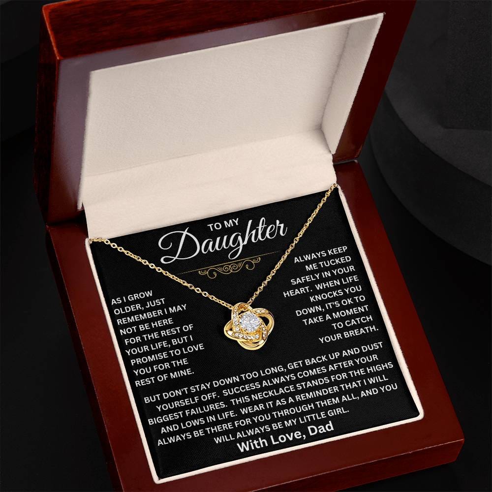 Daughter - Safe In My Heart Necklace