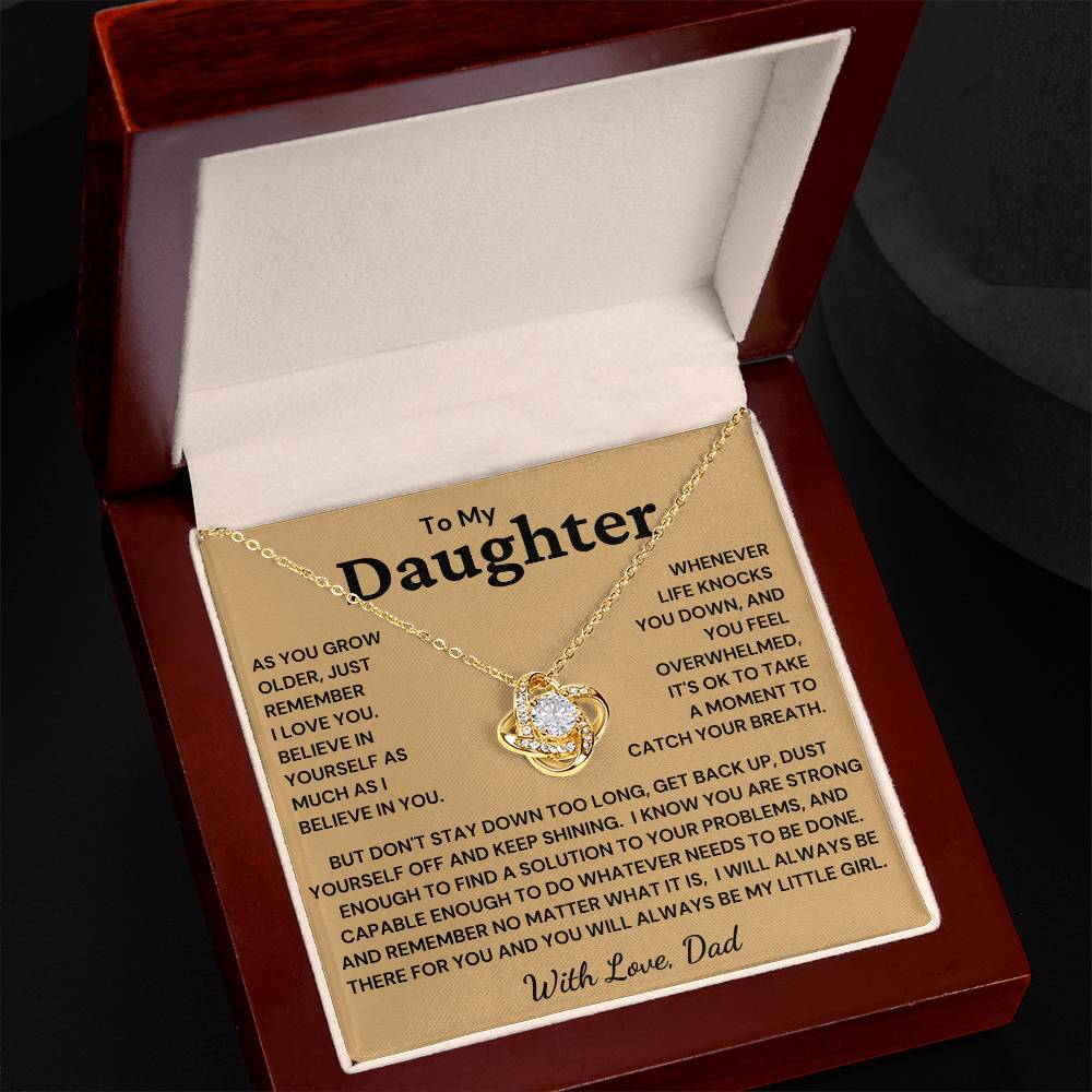 Daughter-Capable Enough Necklace