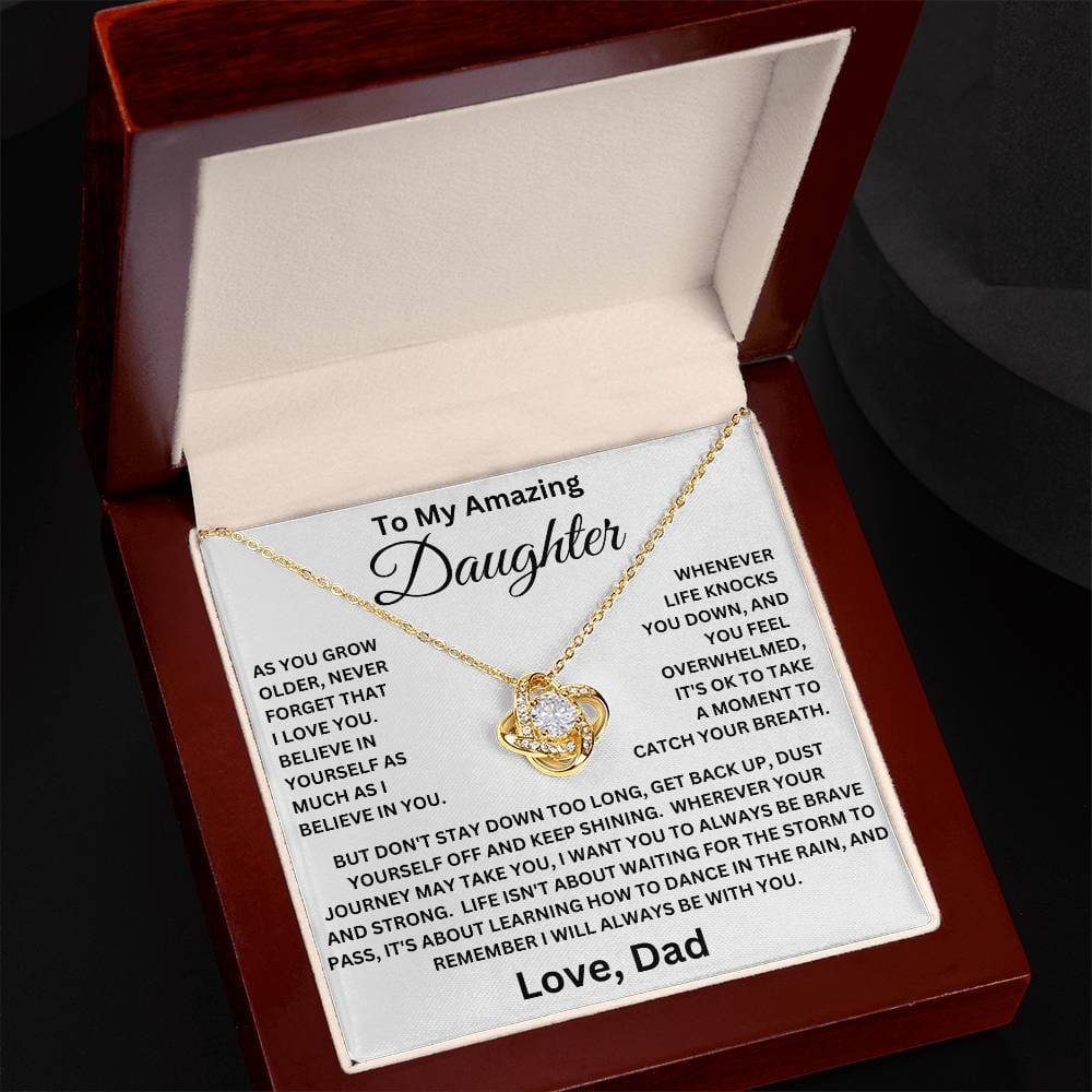 Daughter-I Believe In You Always Necklace