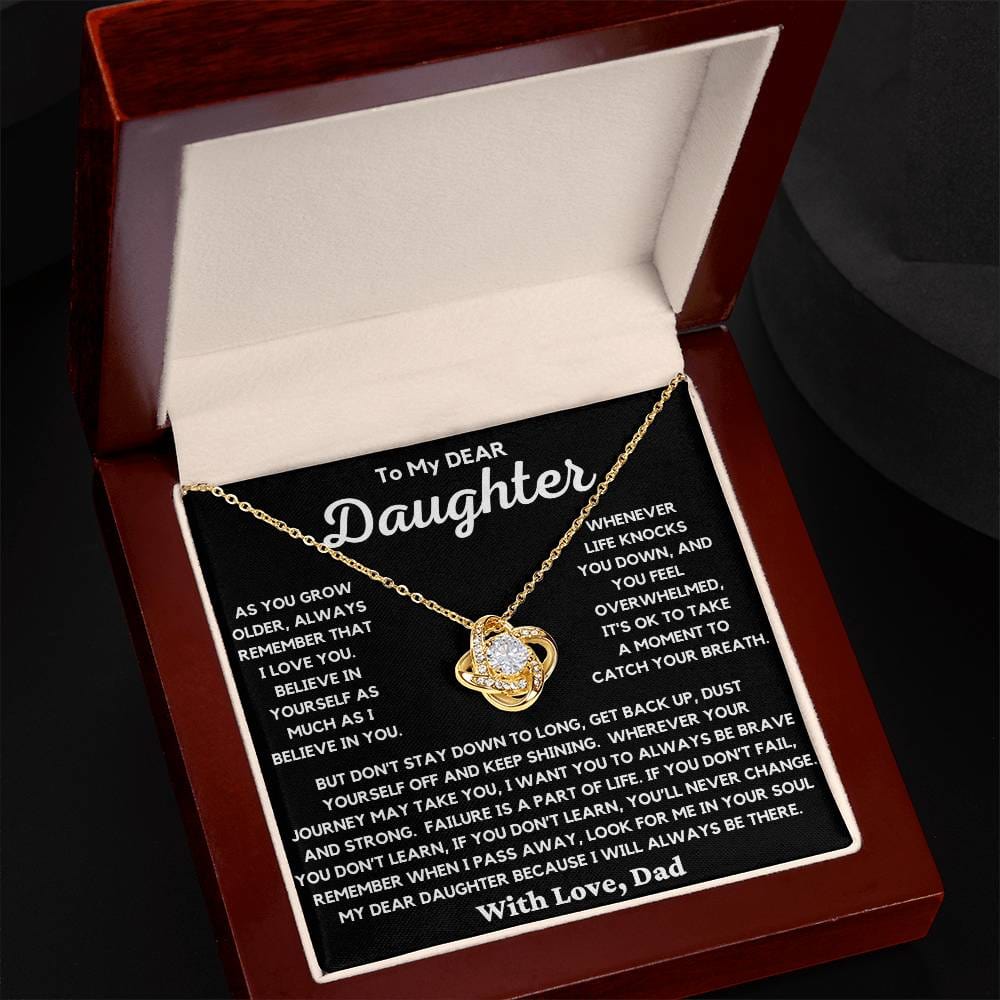 Daughter-Remember I Love You Necklace