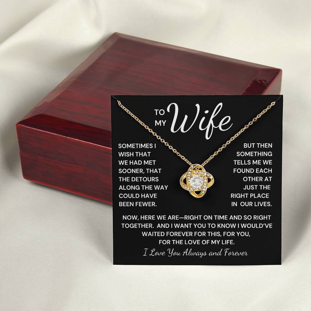 Wife - Here We Are Together Necklace