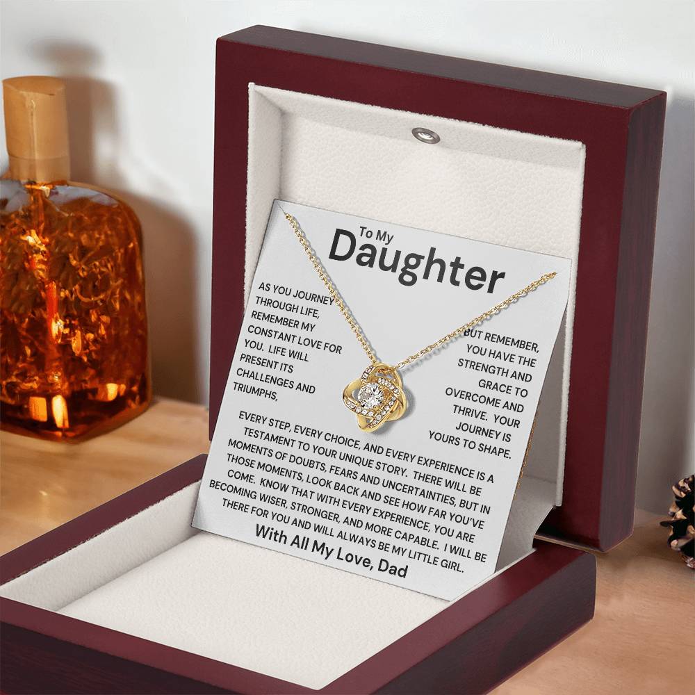 Daughter - Your Journey Necklace