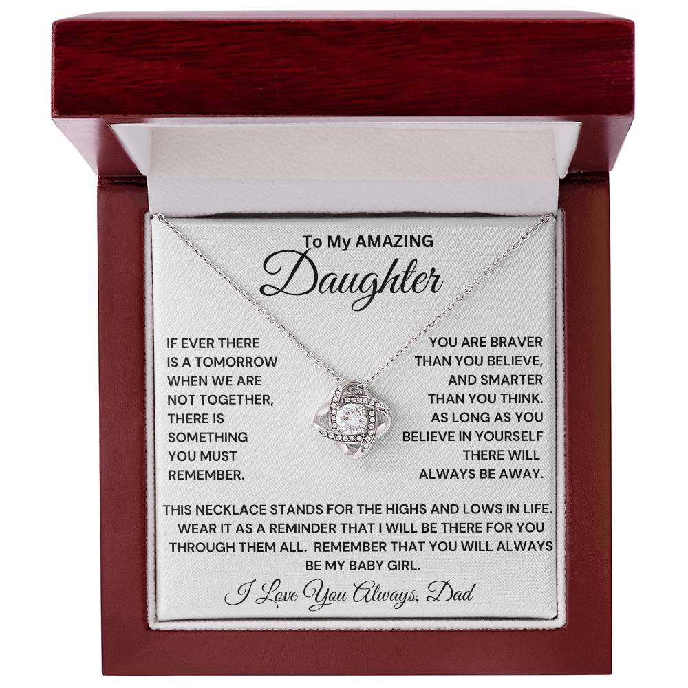 Daughter -Something You Must Remember Necklace