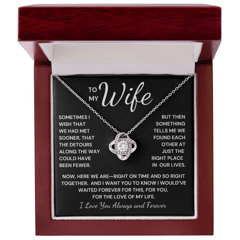 Wife - Here We Are Together Necklace