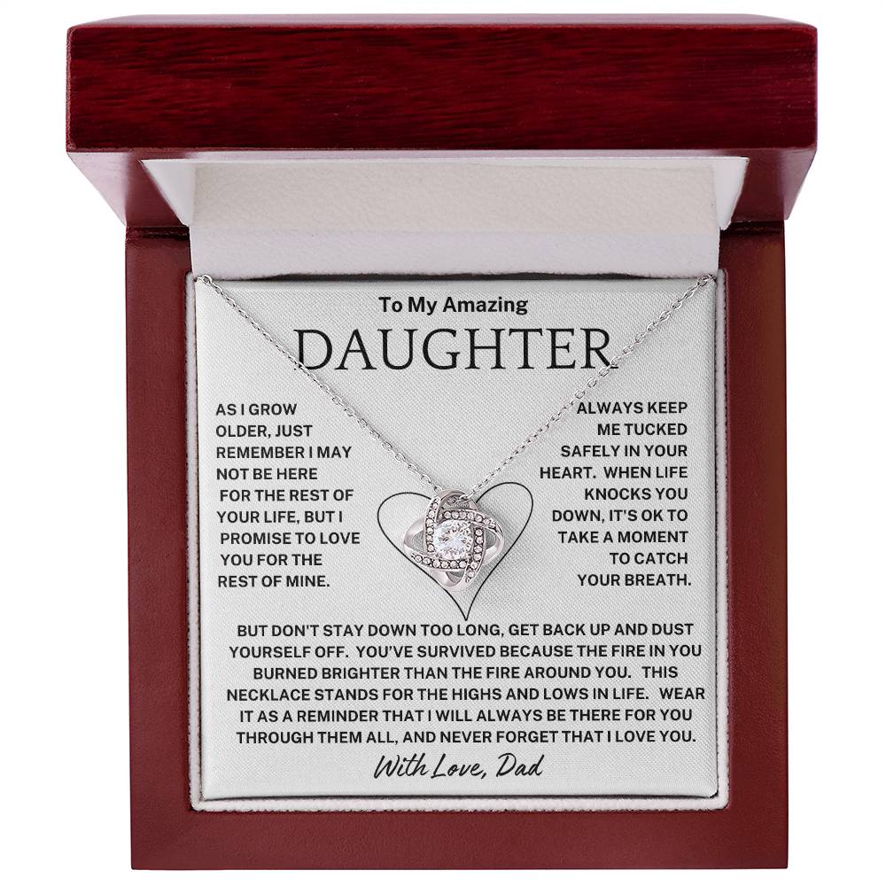 Daughter Highs & Lows Of Life Necklace