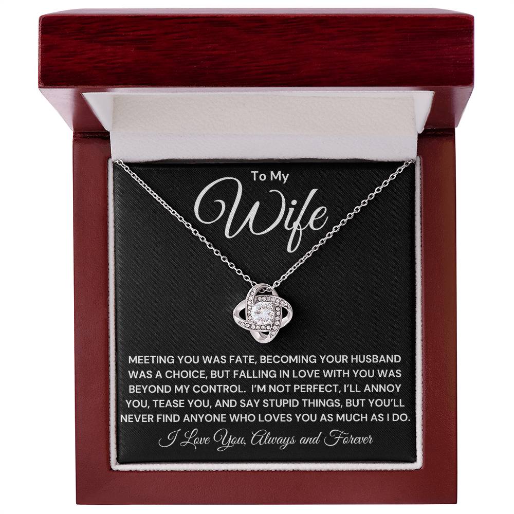 Wife- Falling In Love Necklace