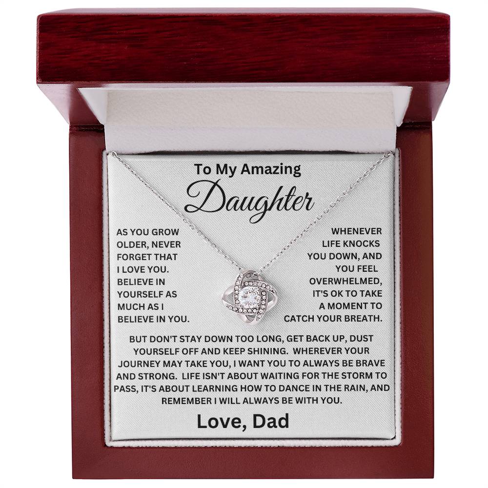 Daughter-I Believe In You Always Necklace