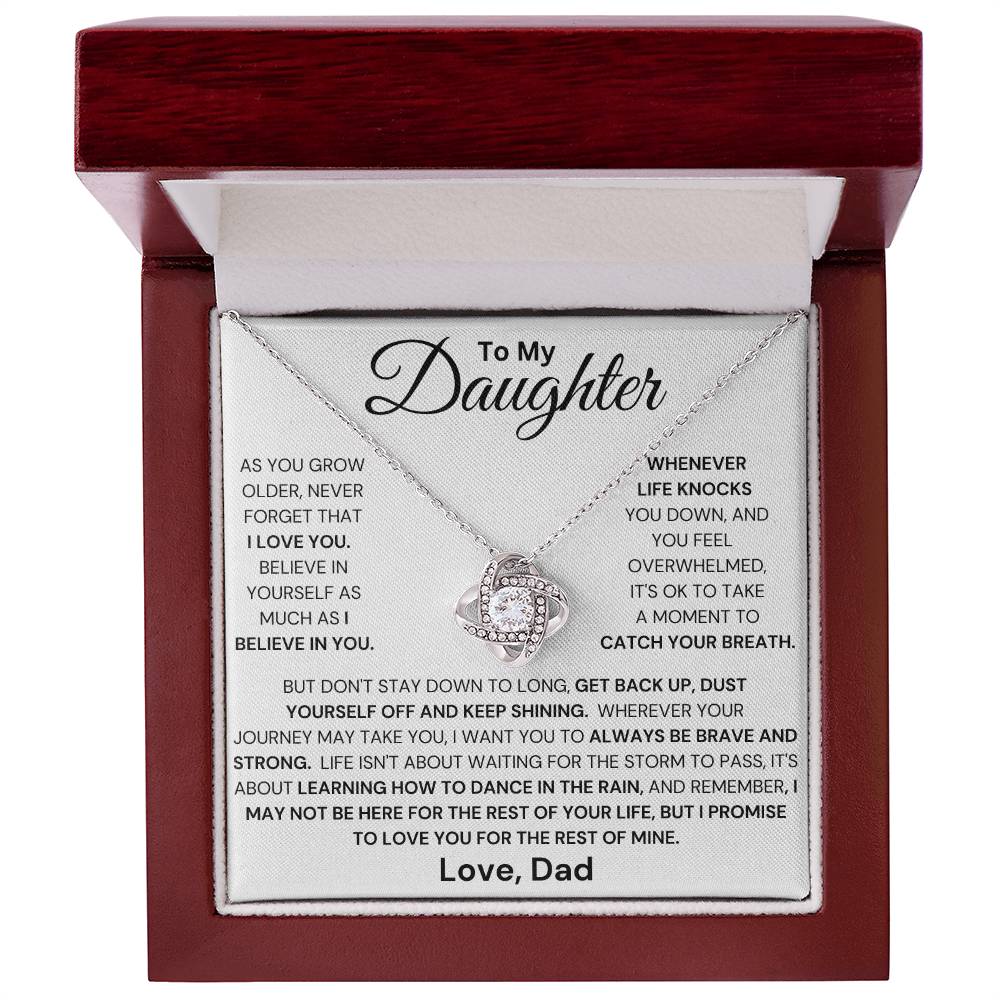 Daughter-I Promise To Love You Necklace