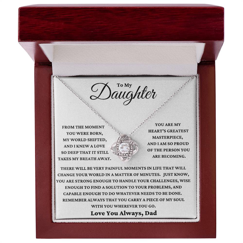 Daughter- My World Shifted Necklace