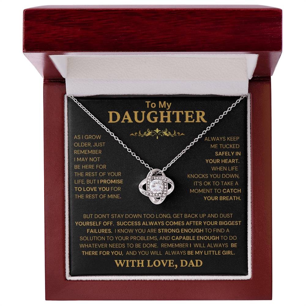 Daughter - My Little Girl Necklace