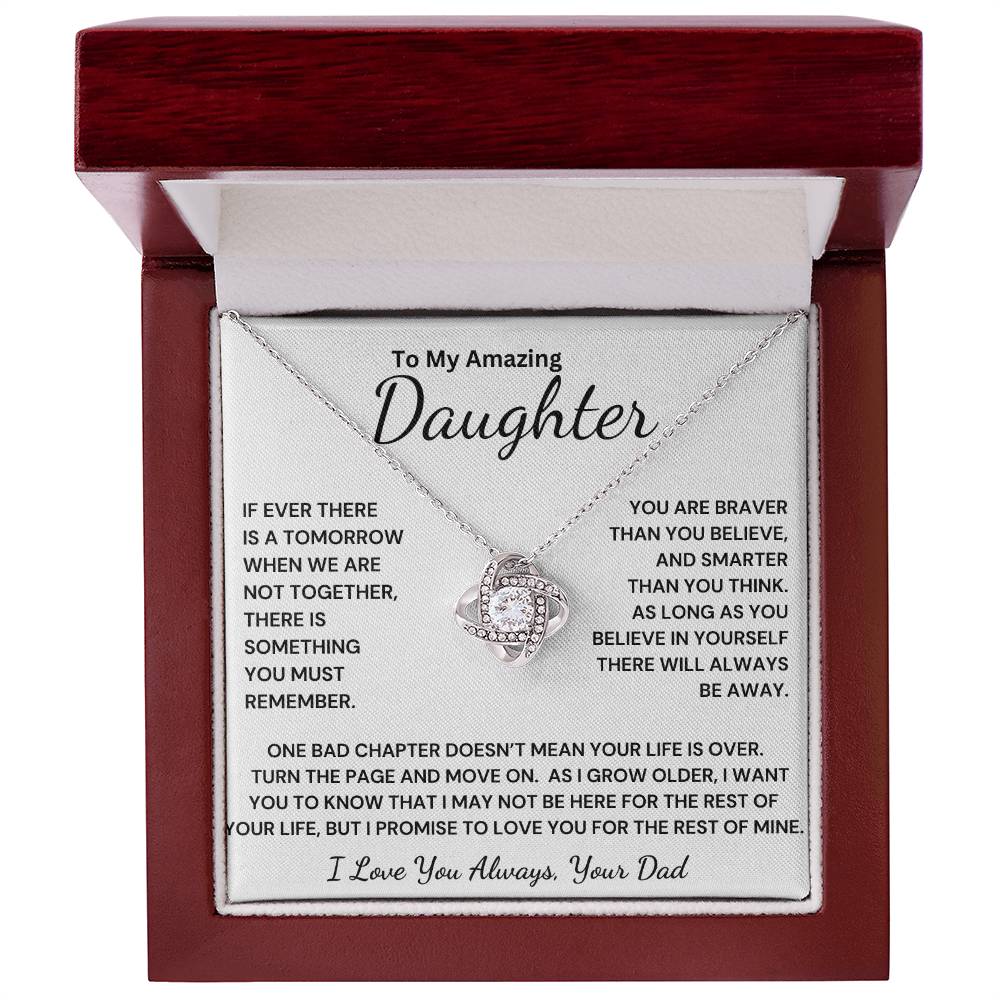 Daughter - You Are Amazing Necklace