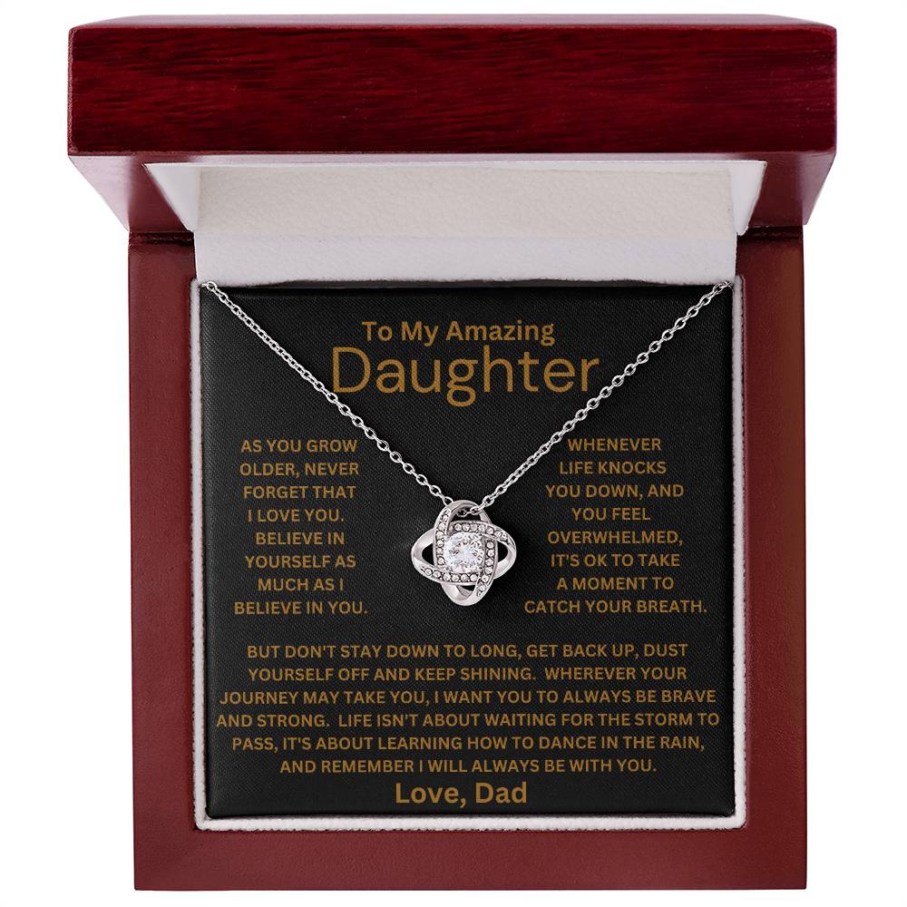 Daughter-I Love You Necklace