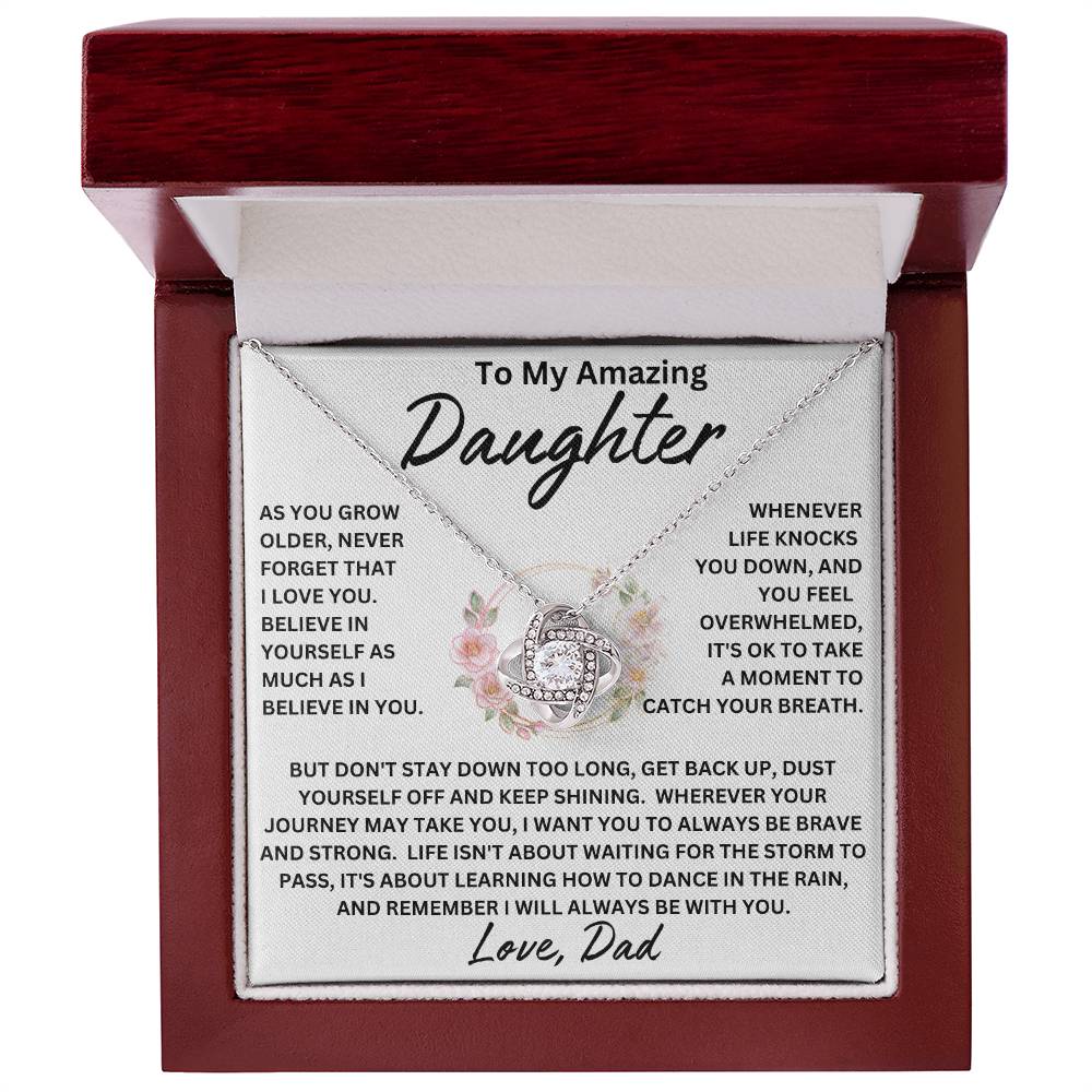 Daughter - My Amazing Daughter Necklace