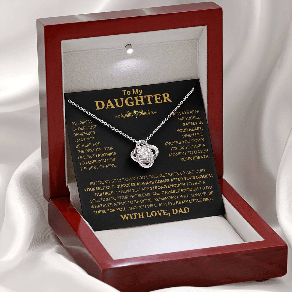 Daughter - My Little Girl Necklace