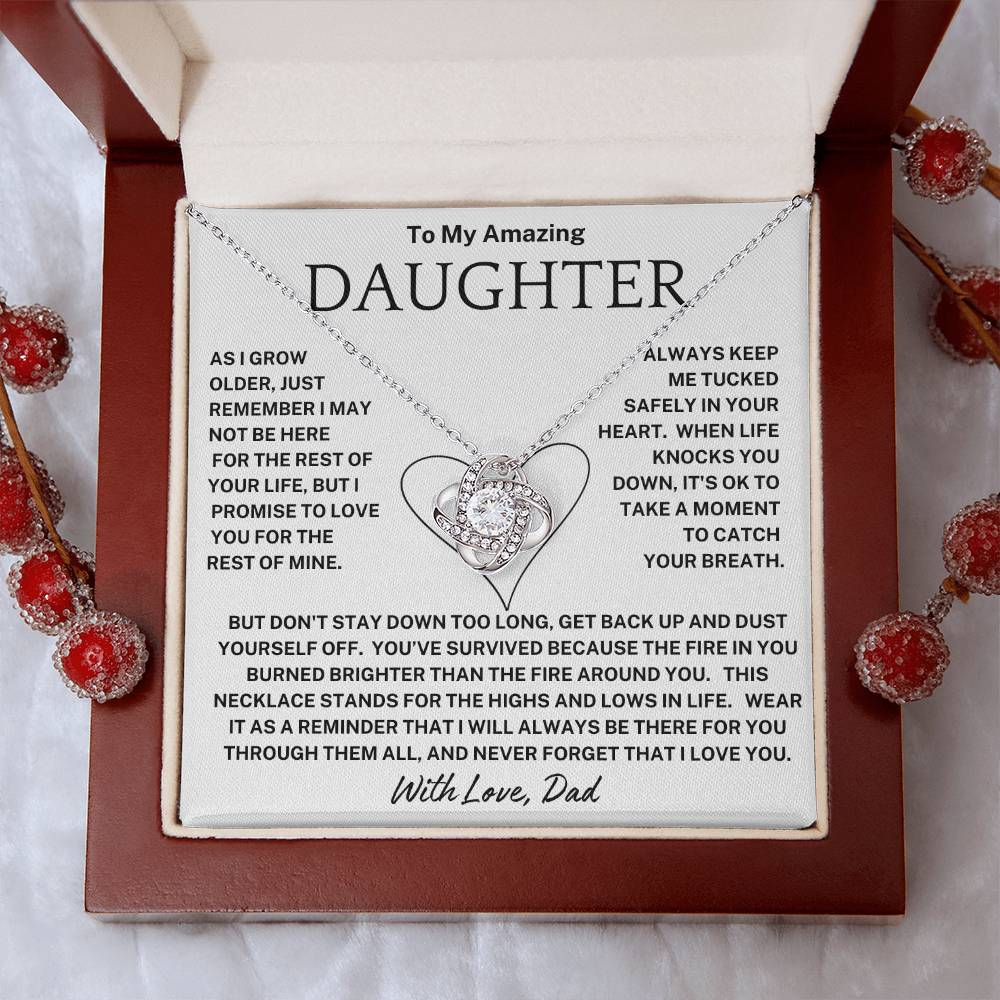 Daughter Highs & Lows Of Life Necklace