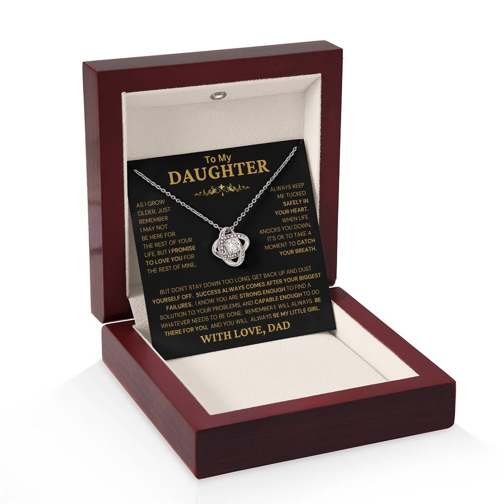 Daughter - My Little Girl Necklace