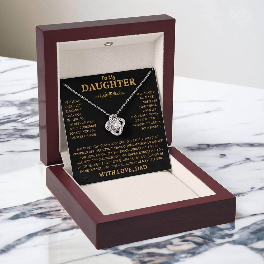 Daughter - My Little Girl Necklace