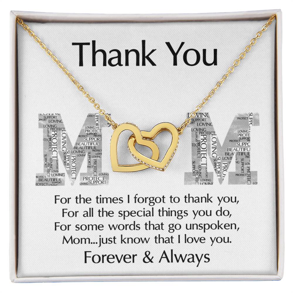 Mom - "Thank You" Necklace