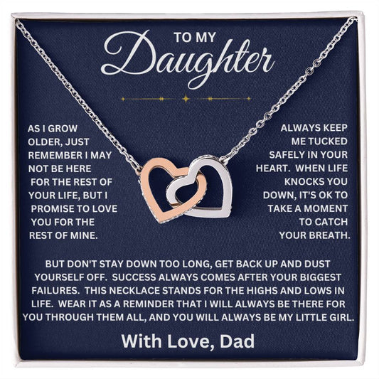 Daughter - In Your Heart Necklace