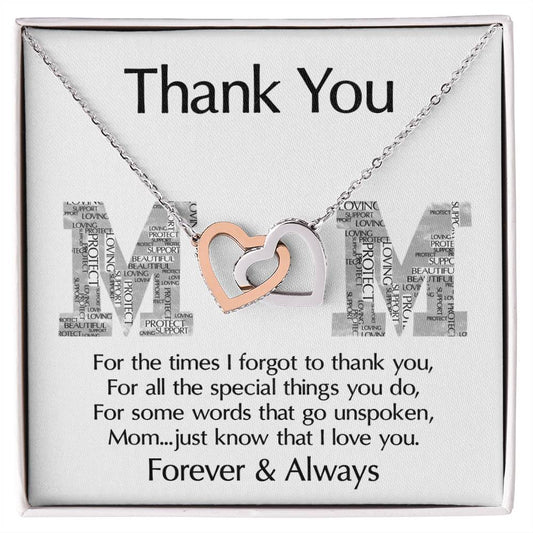 Mom - "Thank You" Necklace