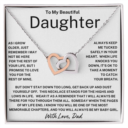 Daughter - Memorable Chapter Necklace