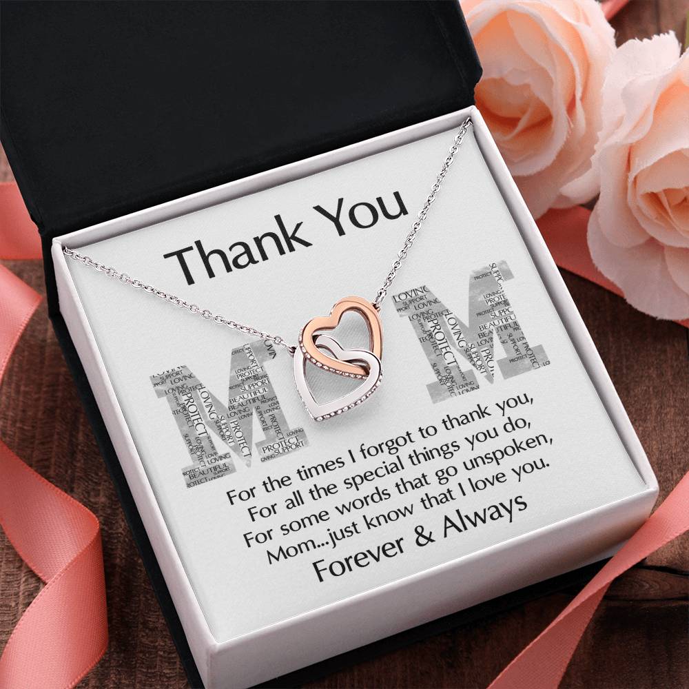 Mom - "Thank You" Necklace