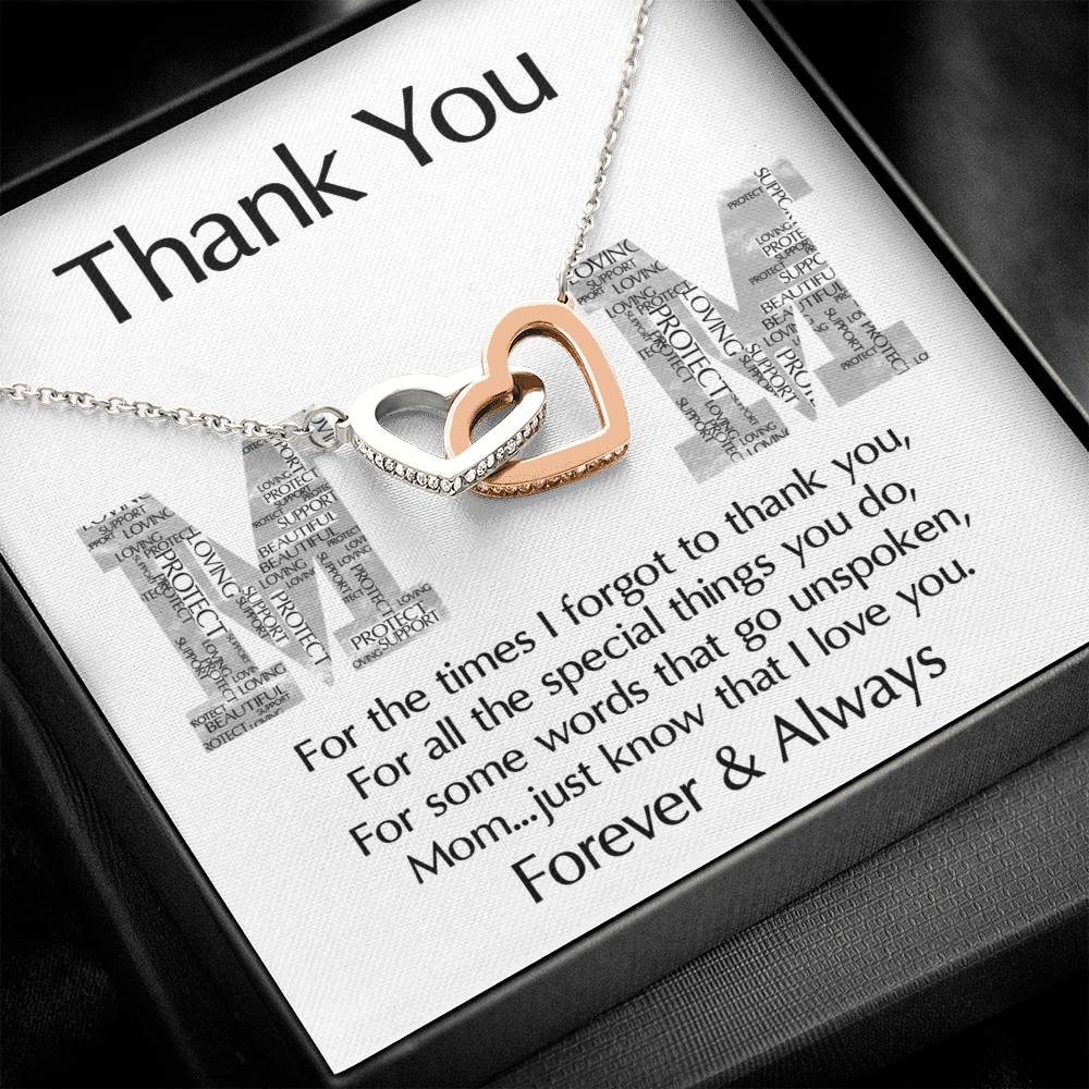 Mom - "Thank You" Necklace